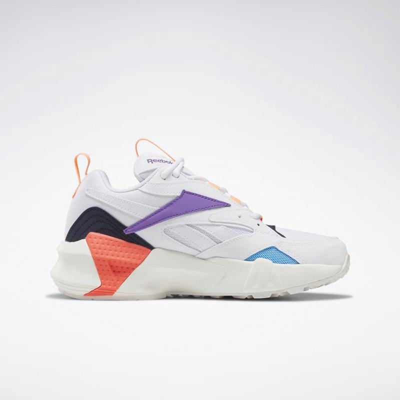 Tenisi Reebok Aztrek Double Nu Pops Dama Albi/Violet Romania GA9985KI